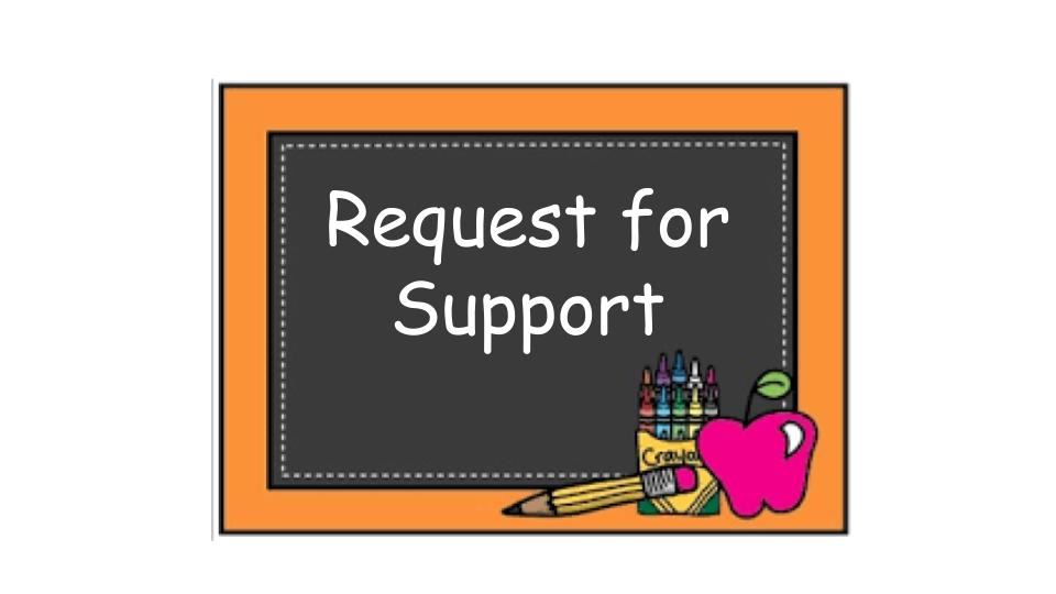  Request for Support